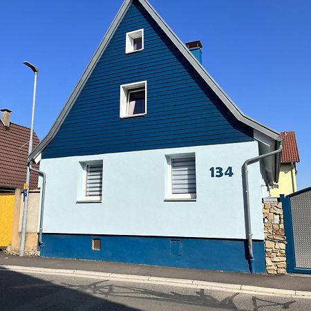 Ferienwohnung Blaues Haus Ubstadt-Weiher Exteriör bild