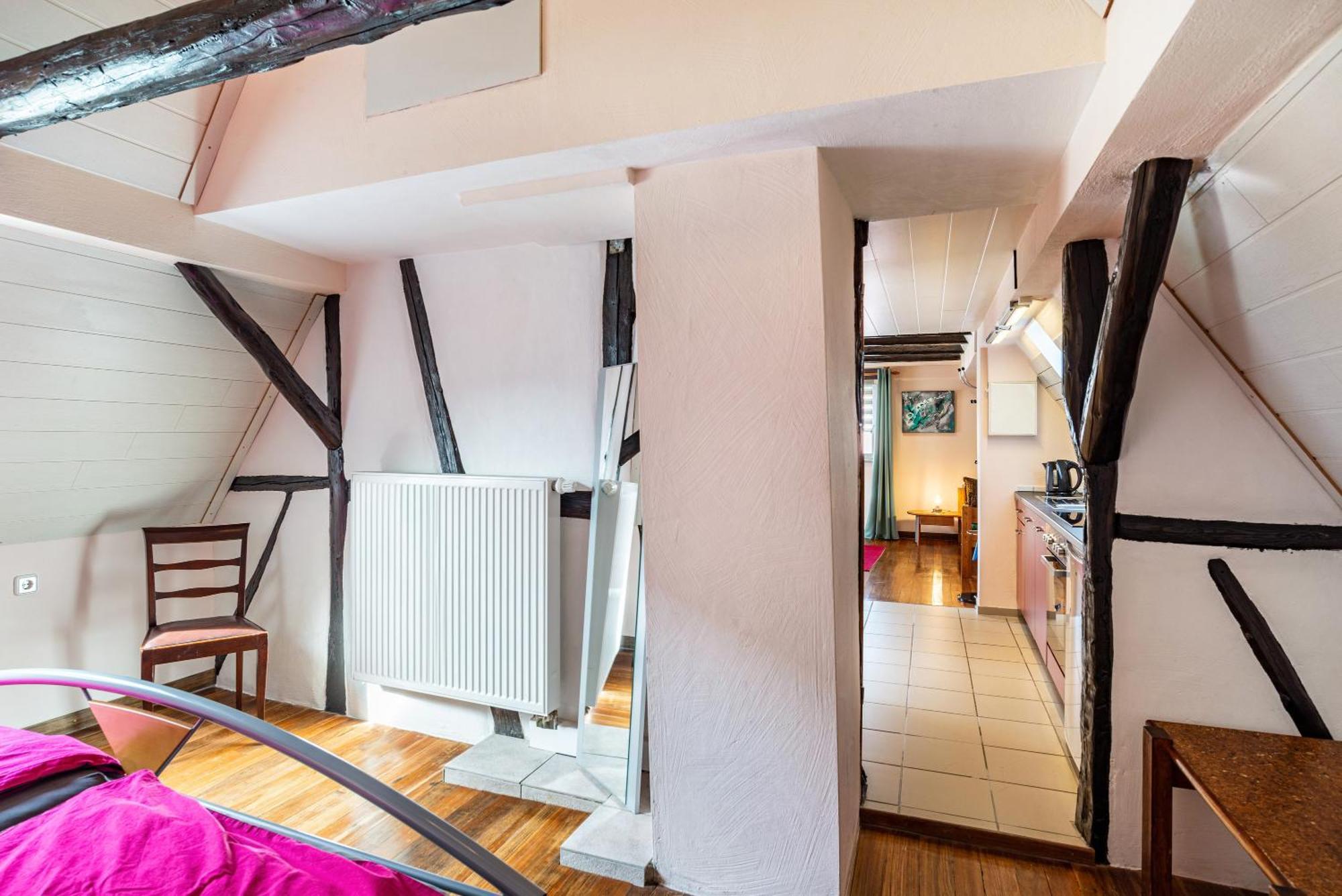 Ferienwohnung Blaues Haus Ubstadt-Weiher Exteriör bild