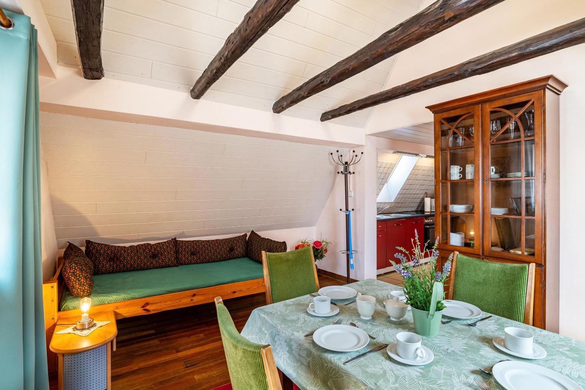 Ferienwohnung Blaues Haus Ubstadt-Weiher Exteriör bild
