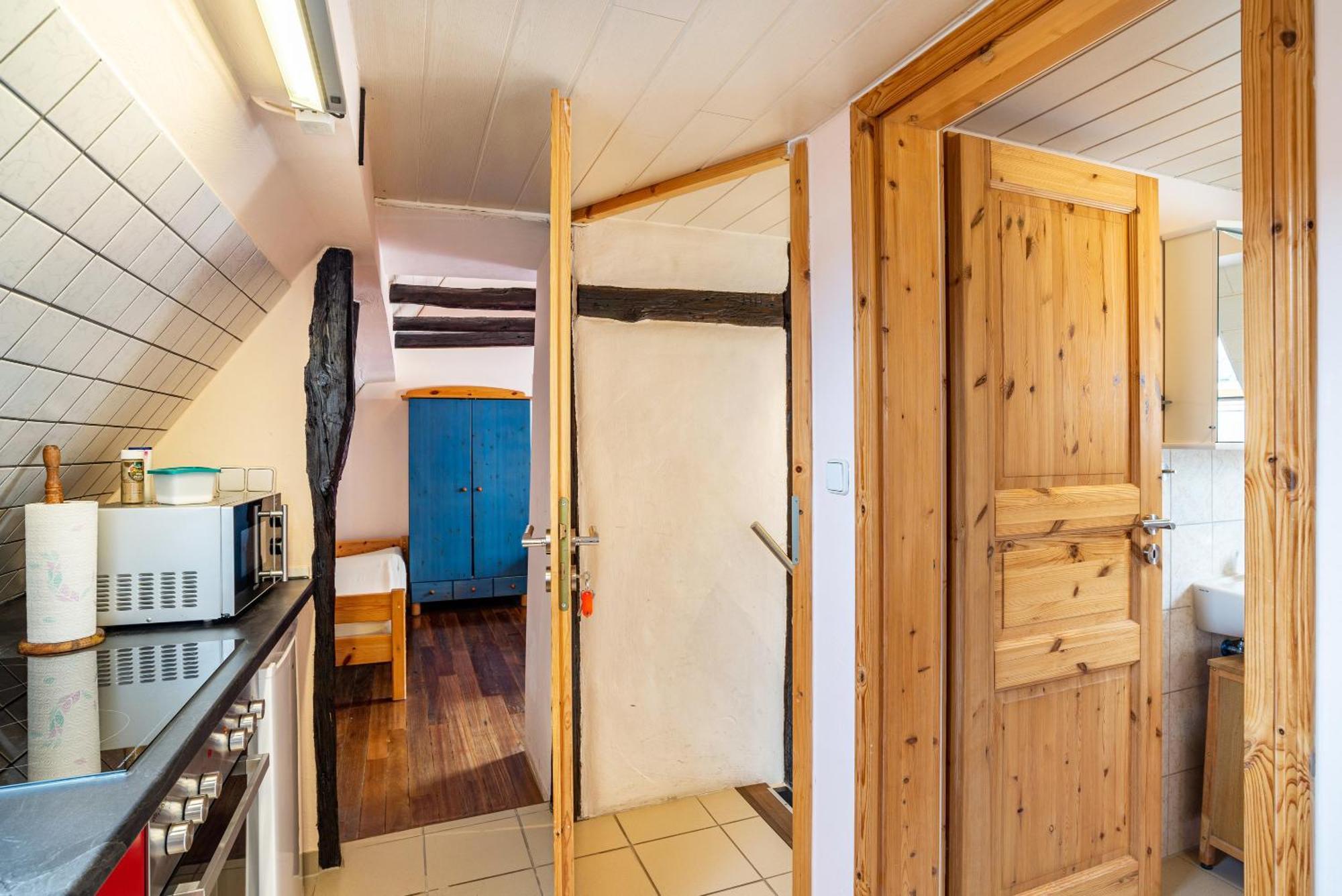 Ferienwohnung Blaues Haus Ubstadt-Weiher Exteriör bild