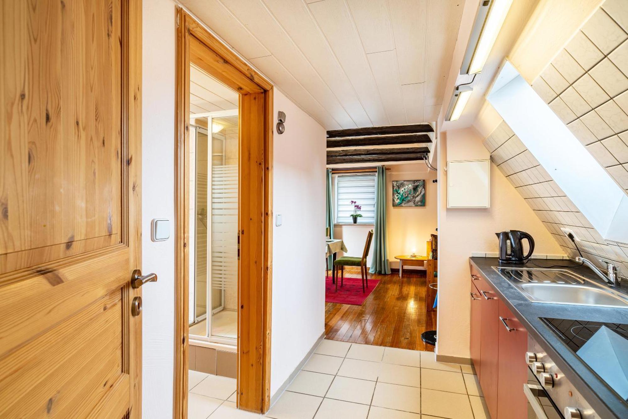 Ferienwohnung Blaues Haus Ubstadt-Weiher Exteriör bild