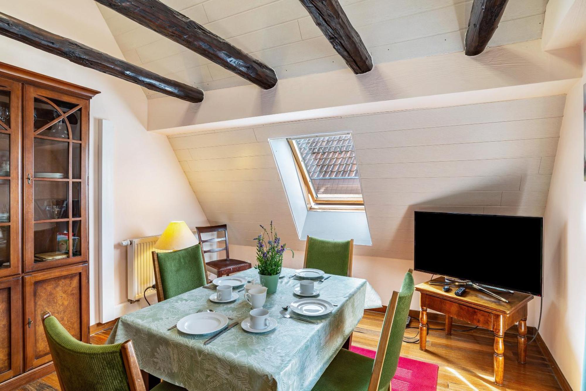 Ferienwohnung Blaues Haus Ubstadt-Weiher Exteriör bild