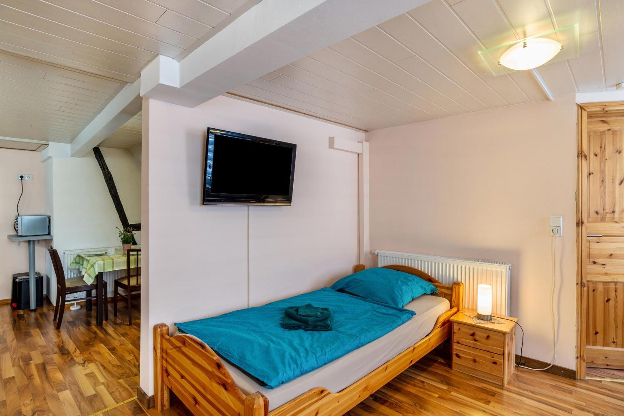 Ferienwohnung Blaues Haus Ubstadt-Weiher Exteriör bild