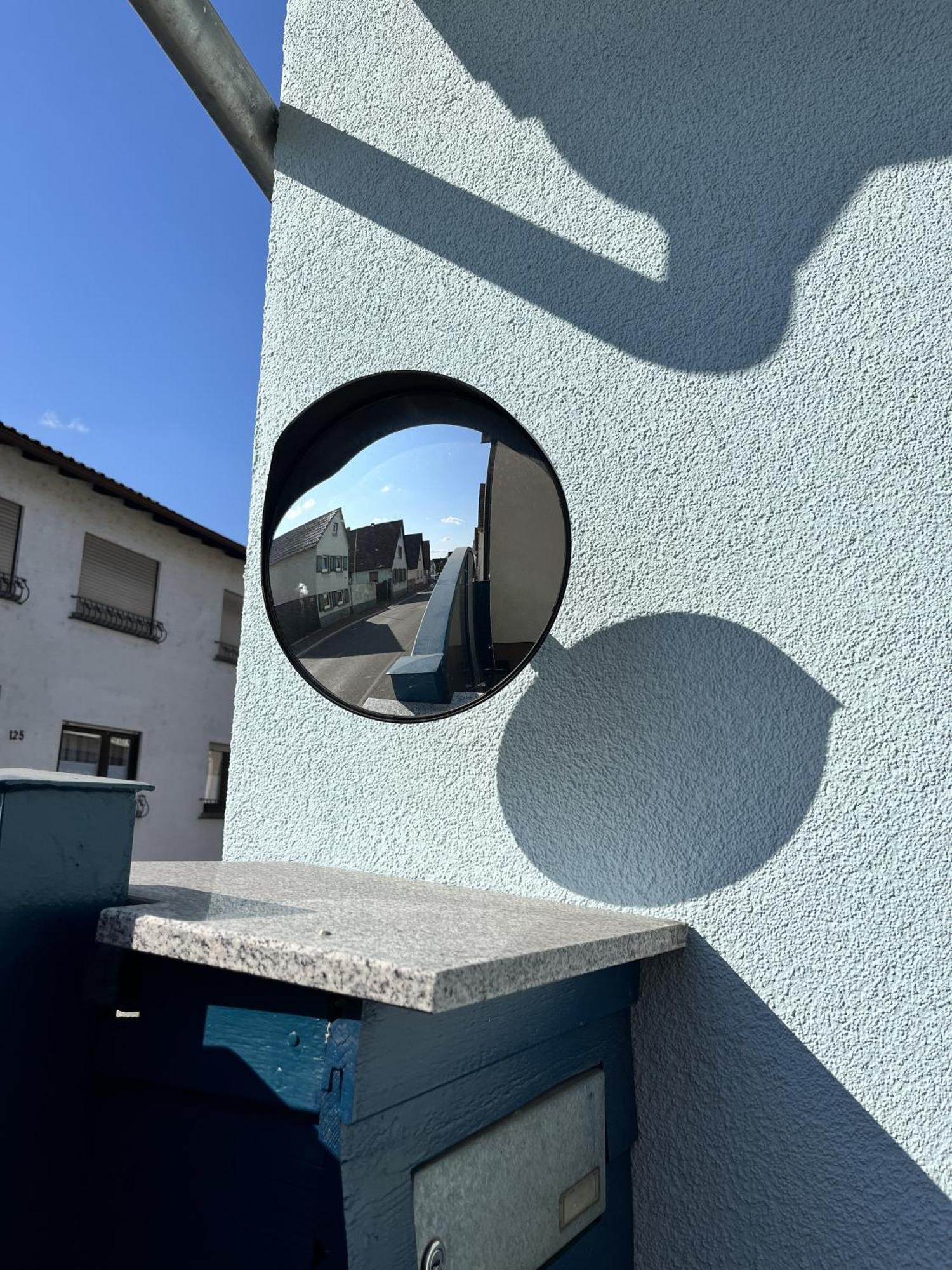 Ferienwohnung Blaues Haus Ubstadt-Weiher Exteriör bild